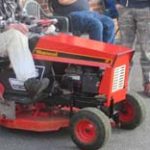 stolen lawnmower